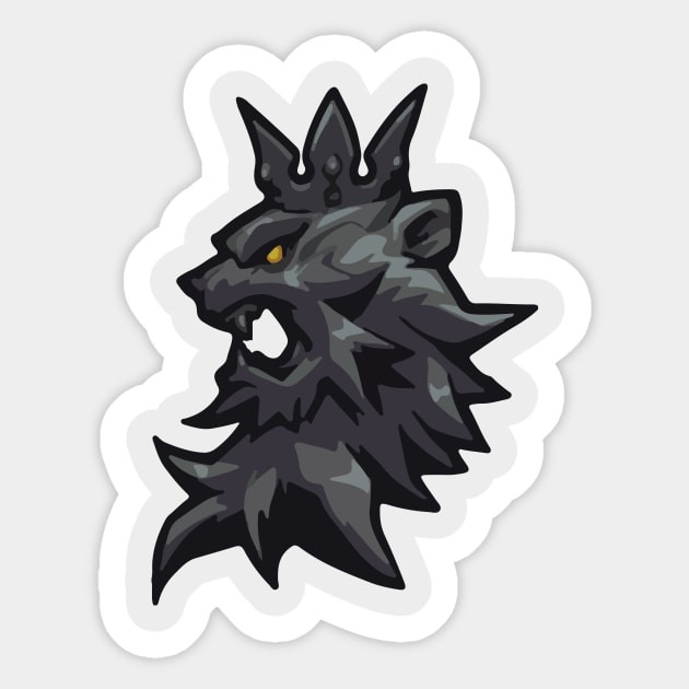 Reinhardt Emblem Sticker by José Ruiz